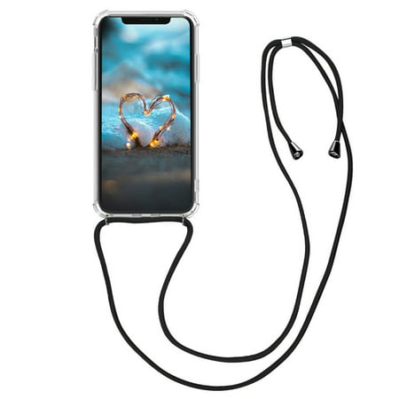 FengLS for iPhone 12/12 Pro Lanyard Neck Strap Retractable String Phone Cover Case 09-Electronics-12A#15069 Electronics MYFFor iPhone 12/12