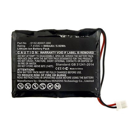 Synergy Digital Medical Battery  Compatible with Mediaid 31610 Medical  (Li-ion  7.4V  800mAh) Ultra High Capacity  Replacement for Mediaid Mediaid Ba