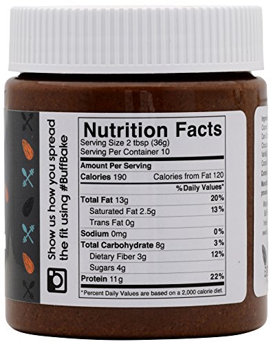 Buff Bake - Protein Nut Butter Gluten Free Almond Butter Cookie 12 Oz. (340g) thumbnail
