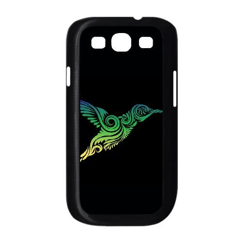 Samsung Galaxy S3 9300 Cell Phone Case Black Hummingbird Ornamental Agist