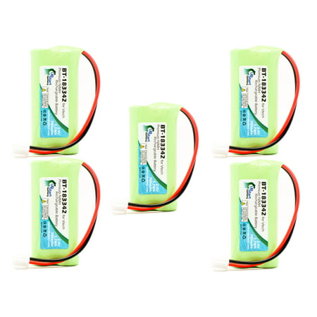 5x Pack - UpStart Battery VTech 6229 Battery - Replacement for VTech Cordless Phone Battery (700mAh  2.4V  NI-MH)