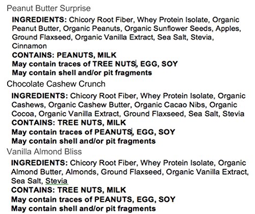 Diabetic Kitchen Snack Bars Satisfy Your Sweet Tooth with a Luxuriously Rich Bar Made with 100% All Natural Ingredients ? Gluten-Free, High-Fiber, Low thumbnail
