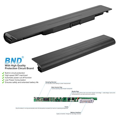 BND Laptop Battery [with Samsung Cells] for Dell Inspiron 14 1464 1464D 1464R / 15 1564 1564D 1564R / 17 1764, Fits P/N NKVC5 312-1021 0FH4HR NKDWV K4 thumbnail