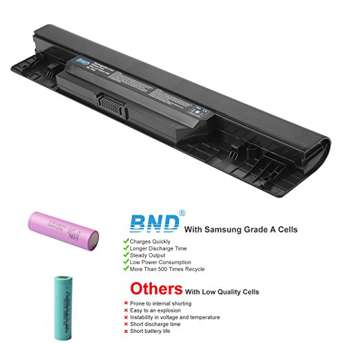 BND Laptop Battery [with Samsung Cells] for Dell Inspiron 14 1464 1464D 1464R / 15 1564 1564D 1564R / 17 1764, Fits P/N NKVC5 312-1021 0FH4HR NKDWV K4 thumbnail
