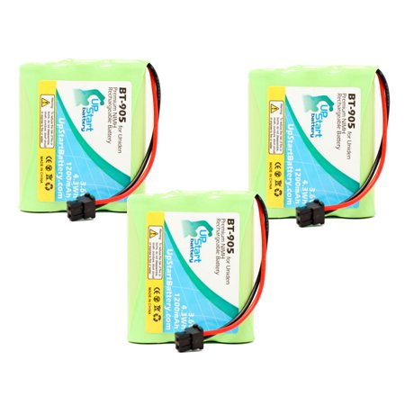 3x Pack - UpStart Battery Uniden EXA-7950 Battery - Replacement for Uniden Cordless Phone Battery (1200mAh  3.6V  NI-MH)