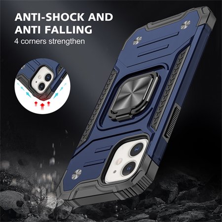 Usupdd Magnetic Ring Bracket Tpu Case Cover for Iphone12mini 5.4In Usupdd WLL2289-4804