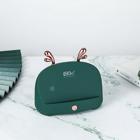 Usupdd Wireless Portable Speaker Induction Smart Outdoor Speaker with Mobile Phone Holder Usupdd 2208-5796