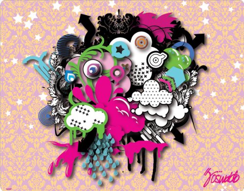 Skinit Protective Skin for Curve 8530 - Candyland