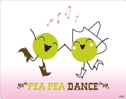 Skinit Protective Skin for Curve 8530 (Pea Pea Dance)