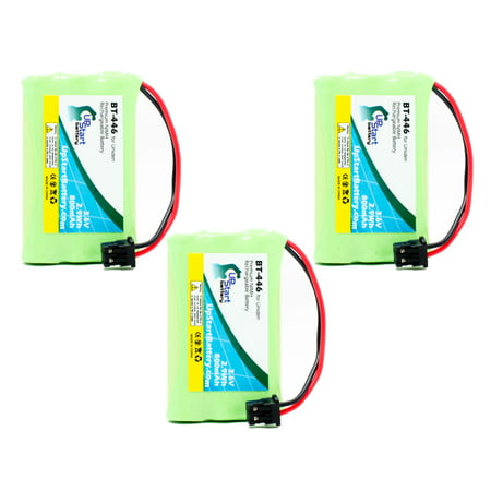 3x Pack - UpStart Battery Uniden TRU-9585 Battery - Replacement for Uniden Cordless Phone Battery (800mAh  3.6V  NI-MH)