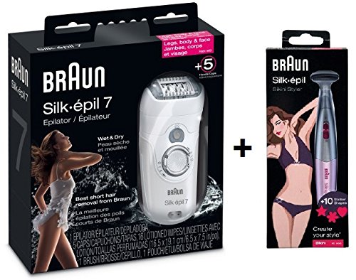 Braun 7681 Silk-epil Xpressive Pro Body and Face Epilator