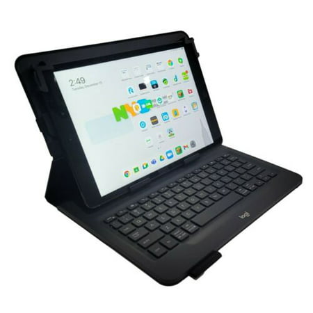 Open Box Logitech Universal Folio Case Bluetooth Wireless Keyboard for APPLE iPad A2197 (EMC 3323) Black