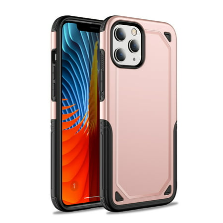 Usupdd for iPhone 12 Pro 6.1 Clear Ultra Slim Soft Electroplated Frame Case Ring Stand Usupdd WLL2289-4888
