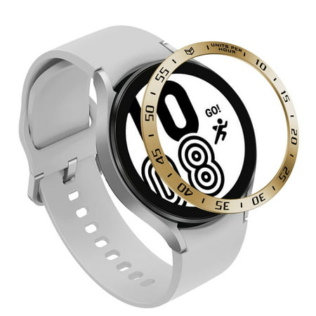 Usupdd Metal Watch Ring Compatible for Samsung Galaxy Watch4 44 Mm  Scratch Protection Metal Case Style a Usupdd220809-3119