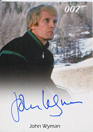James Bond Archives 2015 Full Bleed Autograph Card John Wyman