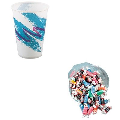 KITOFX00028SLOR10NNJ - Value Kit - Solo Jazz Waxed Paper Cold Cups (SLOR10NNJ) and Office Snax Tootsie Roll Assortment (OFX00028)
