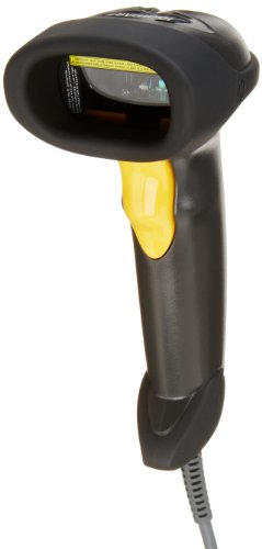 Symbol LS2208 General Purpose Handheld 1D Bi-Directional Laser Barcode Scanner, Black