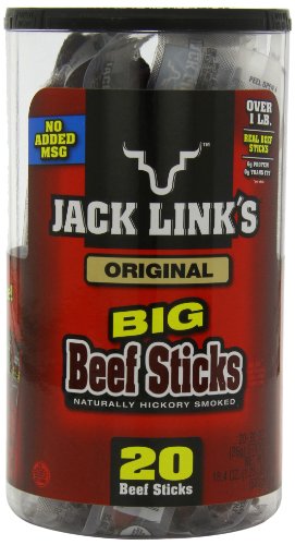 Jack Link's Beef Sticks, Original, 20 Count, 0.92 Ounce thumbnail