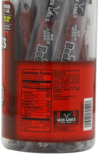 Jack Link's Beef Sticks, Original, 20 Count, 0.92 Ounce thumbnail