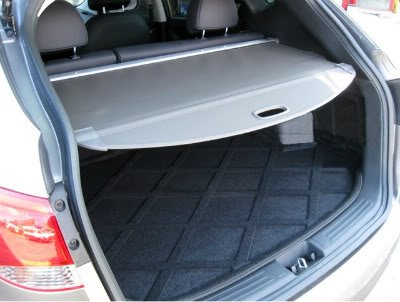Trunk Cargo Cover Shield for VOLOV XC90 03 04 05 06 07 08 09 10 11 12 13 14 in Black