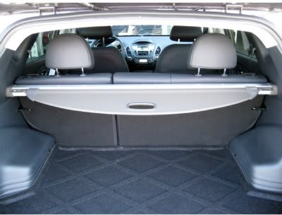 Trunk Cargo Cover Shield for VOLOV XC90 03 04 05 06 07 08 09 10 11 12 13 14 in Black thumbnail
