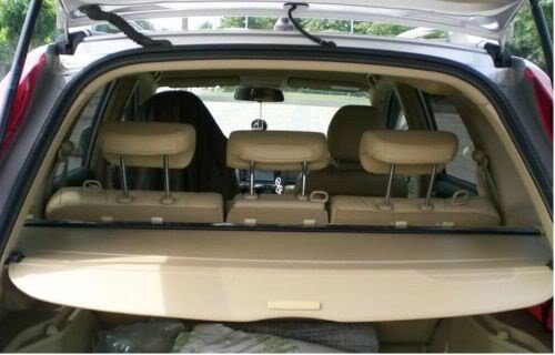 Trunk Cargo Cover Shield for VOLOV XC90 03 04 05 06 07 08 09 10 11 12 13 14 in Black thumbnail