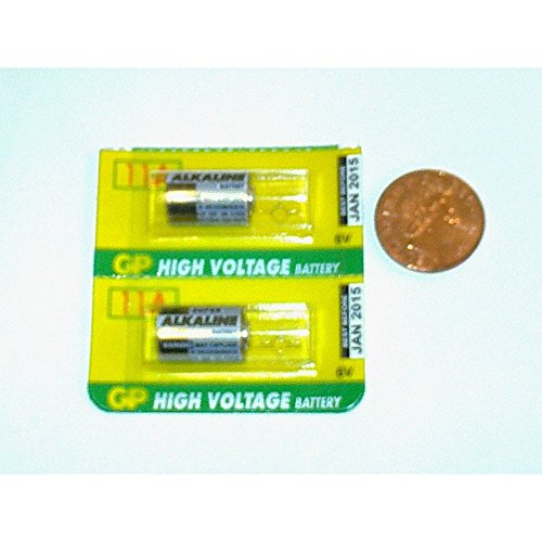 Gp Batteries GP11A 6V High Voltage Alkaline Batteries, 5 Pack