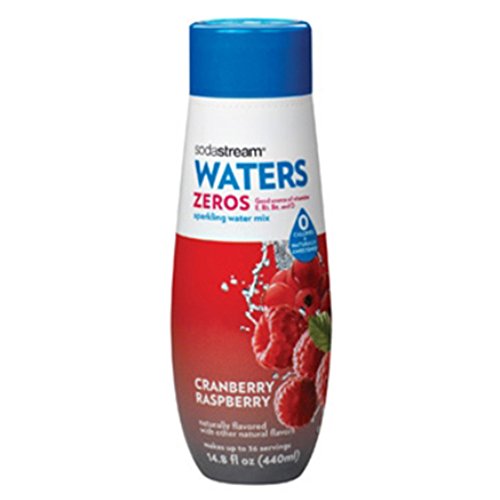 SodaStream Source Home Soda Maker Starter Kit, Red, 1L Carbonating Bottles Black, Waters Zeros W/ 2 Flavor Pink Grapefruit & Cranberry Raspberry Z