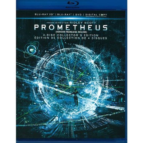 Twentieth Century Fox Prometheus 3D (Blu-Ray 3D + 2-Disc Blu-Ray + DVD + Digital Copy) (Bilingual) Yes