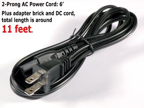 ITEKIRO Laptop Charger AC Adapter for Acer TravelMate 2310 2310LCi 2312 2312LC 2312LCi + ITEKIRO 10-in-1 USB Charging Cable thumbnail