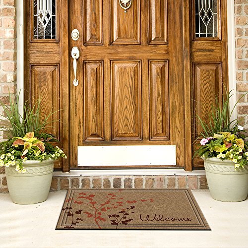 Apache Mills 60-797-1154 Naturelles Simple Welcome Door Mat, Assorted Styles, 18-inch by 30-Inch