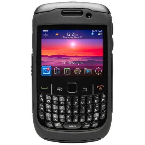 Otterbox Black Commuter Case for Blackberry Curve 8530 8520, 3G 9300 9330
