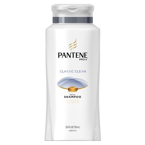 Pantene Pro-V Classic Clean Shampoo 25.4 Fl Oz (Pack of 4)