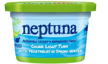 Chunk Light Tuna with Vegetables in Spring Water