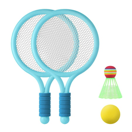 Usupdd Children S Badminton Racket Toy Outdoor Sports and Leisure Double Tennis Racket Indoor and Outdoor Parent-child Interaction WLL220810-3619
