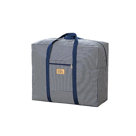 MIANHT Travel Duffel Bag Sports Tote Gym Bag Shoulder Weekenders Overnight Bag for Women Blue AA-*6755