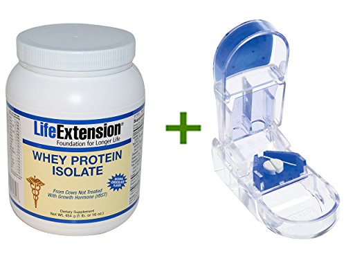 Best Life Extension, Whey Protein Isolate, Natural Chocolate Flavor, 16 Oz (454 G), Apex, Ultra Pill Splitter thumbnail