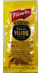 Frenchs Classic Yellow Mustard 7 Gram Packets (Sold by 1 Pack of 400 Items)