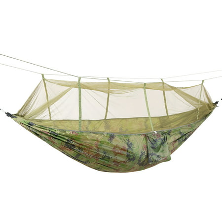 Miximx Outdoor Camping Double Green Sky Tent Hammocks with Mosquito Net - for Gifts  Sport & Recreation Outdoor Camping Double a-a#4875
