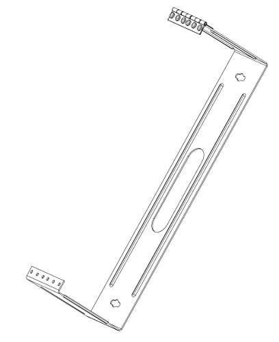 InstallerParts 2U Mounting Hinge for 48 Port Patch Panel 3.5 Inch thumbnail