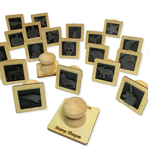Heart Style 7668, Rubber Stamp Shape Great for Scrapbooking, Crafts, Card Making, Ink Stamping Crafts