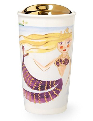 Starbucks Illustrated Siren Double Wall Traveler, 12 Fl Oz