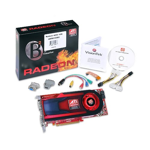 VisionTek ATI Radeon HD 4890 1 GB GDDR5 PCI Express Graphics Card 900278 thumbnail