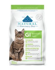 Blue Natural Veterinary Diet GI Gastrointestinal Support Dry Cat Food 7 Lb