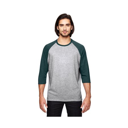 Anvil Adult Tri-Blend 3/4-Sleeve Raglan T-Shirt  Style 6755