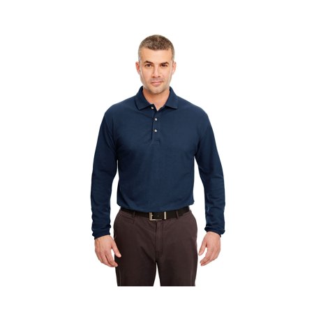 Ultraclub 8532 Long Sleeve Classic Pique Polo