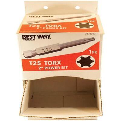 Best Way Tools TBD (84022) Torx Power Bits  2
