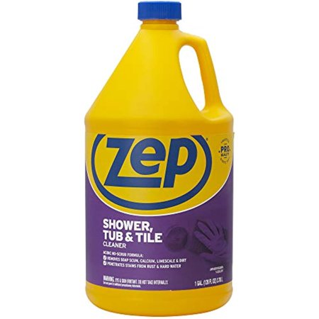 Zep Zustt128 Shower Tub and Tile Cleaner  128  Blue