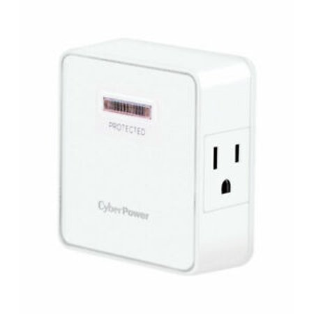 CyberPower 1500 J 2 Outlets Surge Protector Wall Tap