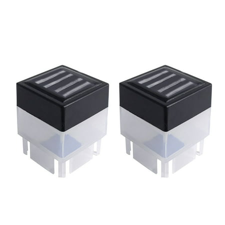 Solar Powered Outdoor LED Square Fence Light Garden Post Lamp Uscallm 2022 New Home Products #6974